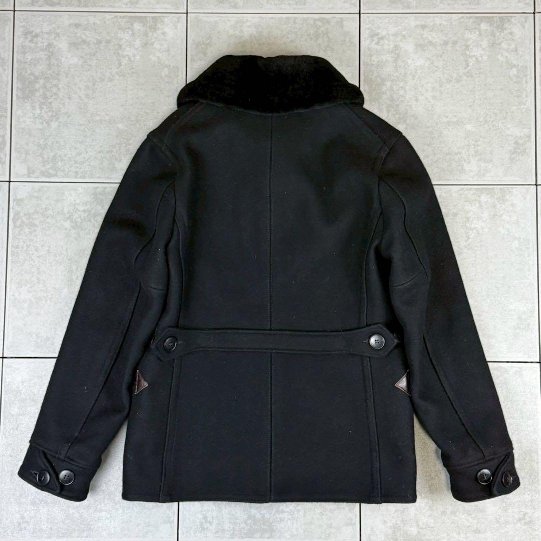 希少 美品 gold 東洋エンタープライズ ムートンボア ウール 馬革