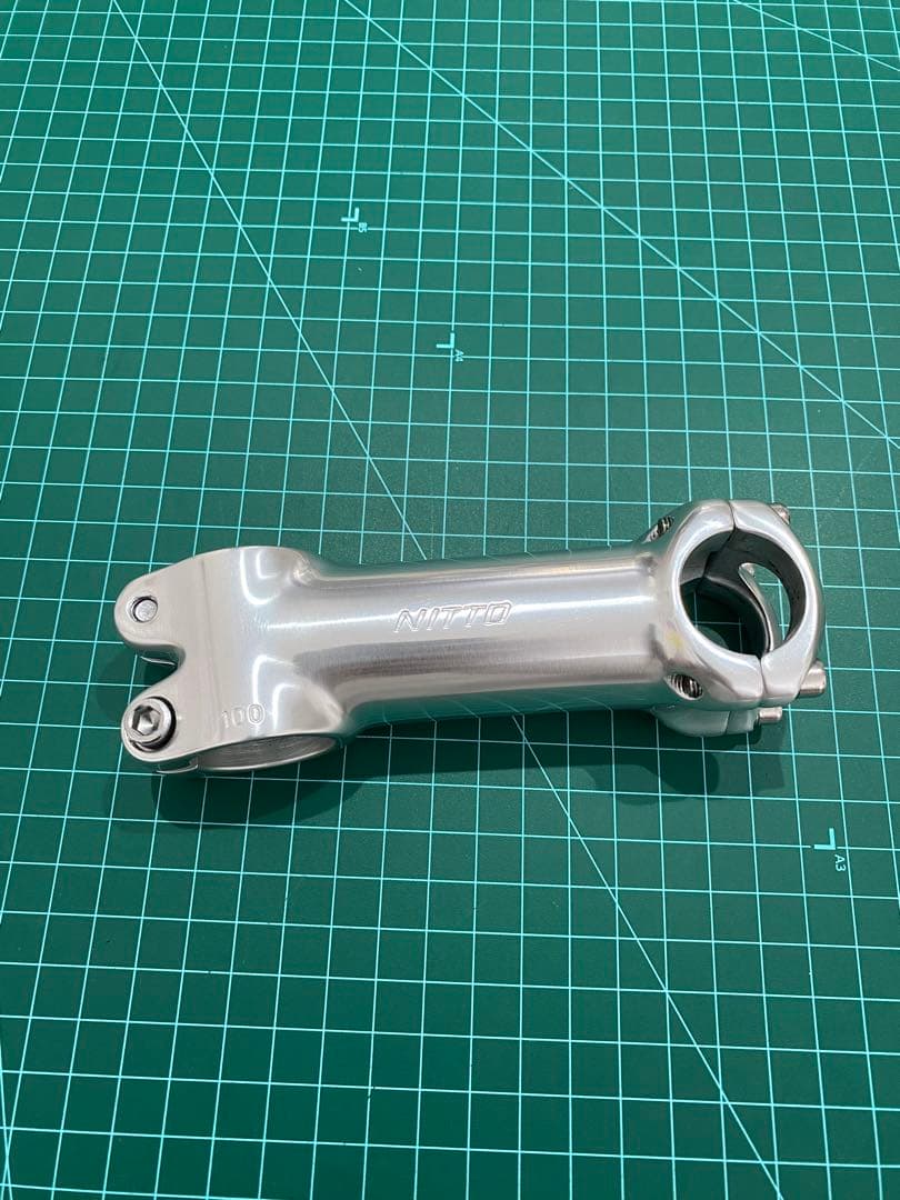 NITTO/UI-75EX/ステム/シルバー/100mm