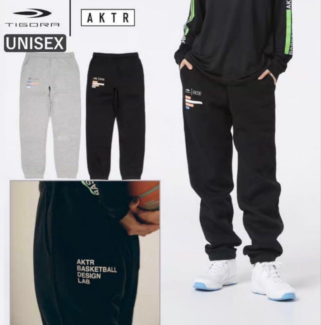 TIGORA×AKTR AKTR セットアップ　アクター　バスケ スウェット 黒