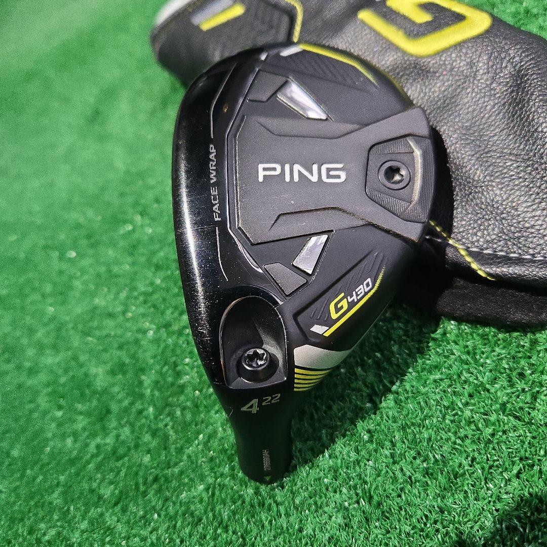 LH　PING G430 ユーティリティ 4番 22度ヘッドのみ