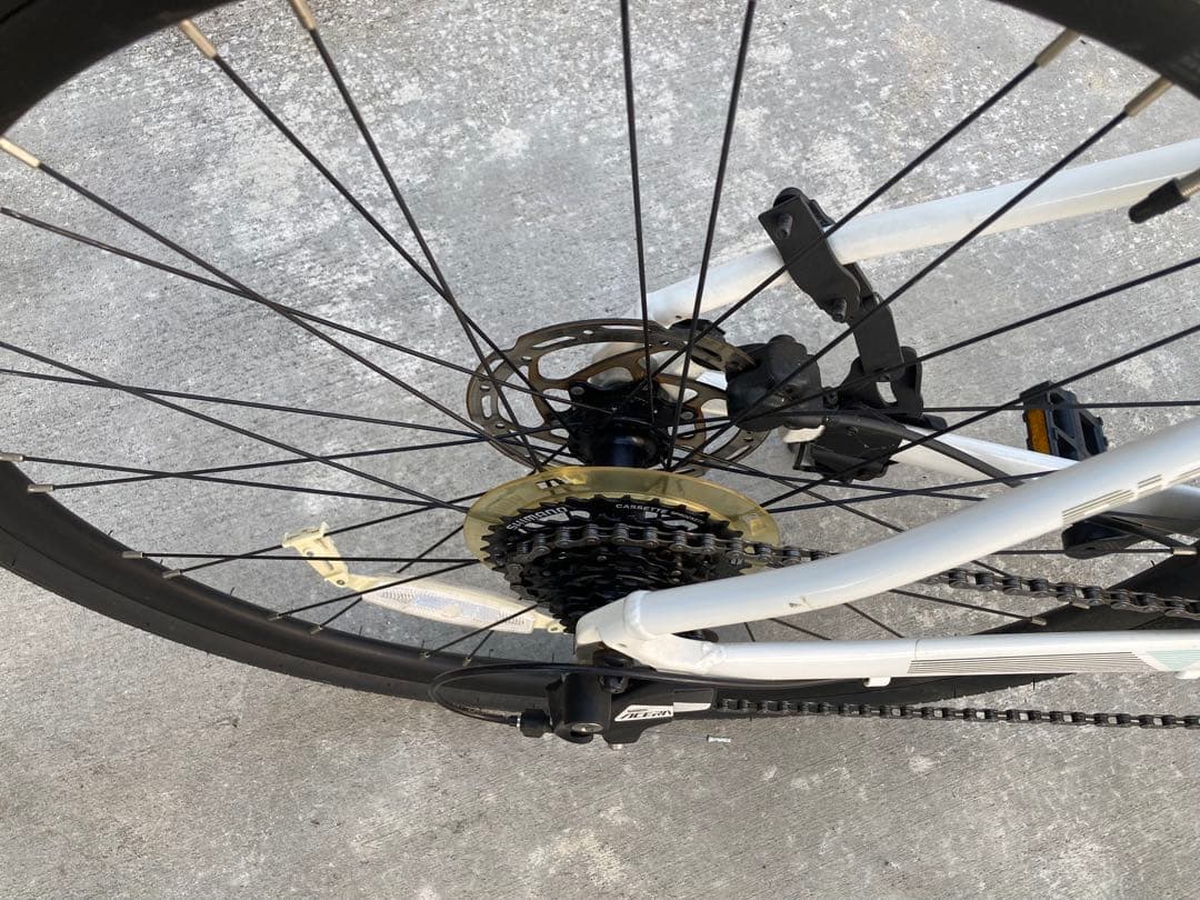 【最終値下げ！！】Bianchi C-Sport ホワイト クロスバイク