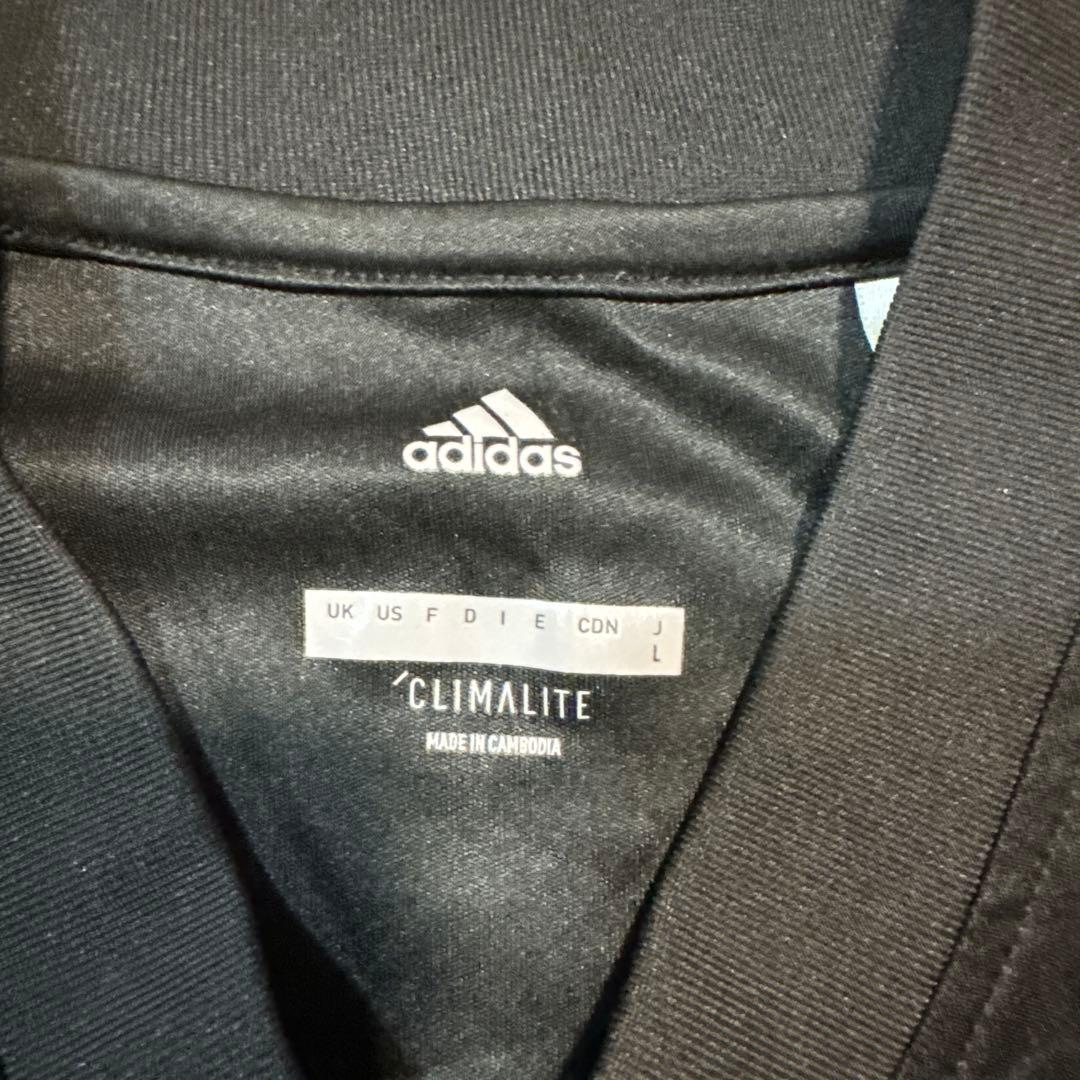 マンチェスターユナイテッド　adidas トレーニングウェアセット 黒