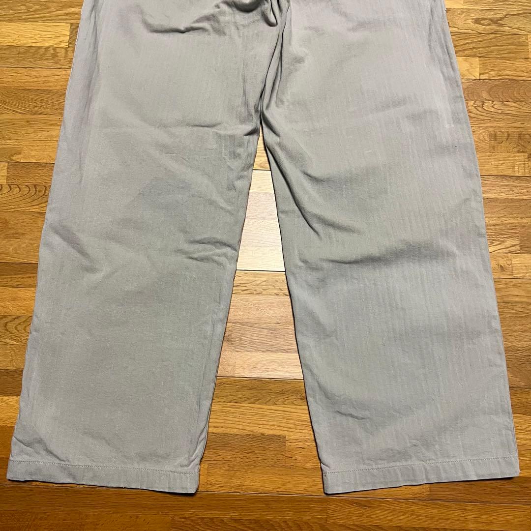 dubbleworks 日本製 ヘリンボーン ベイカーパンツ warehouse