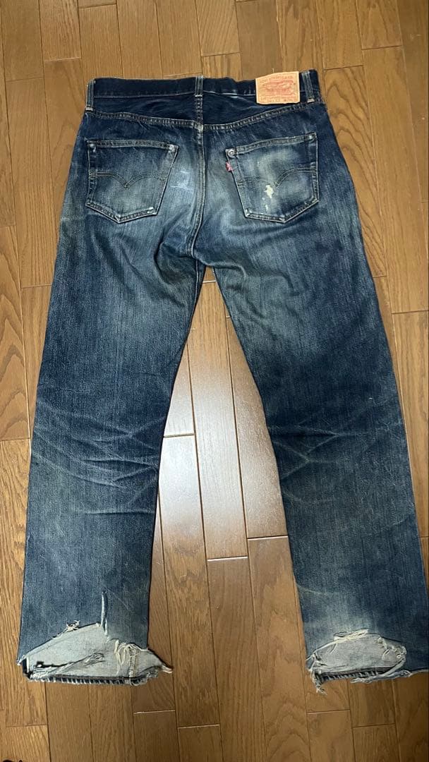 Levi's 501XX USA製 バレンシア 555刻印W34L36 BIGE