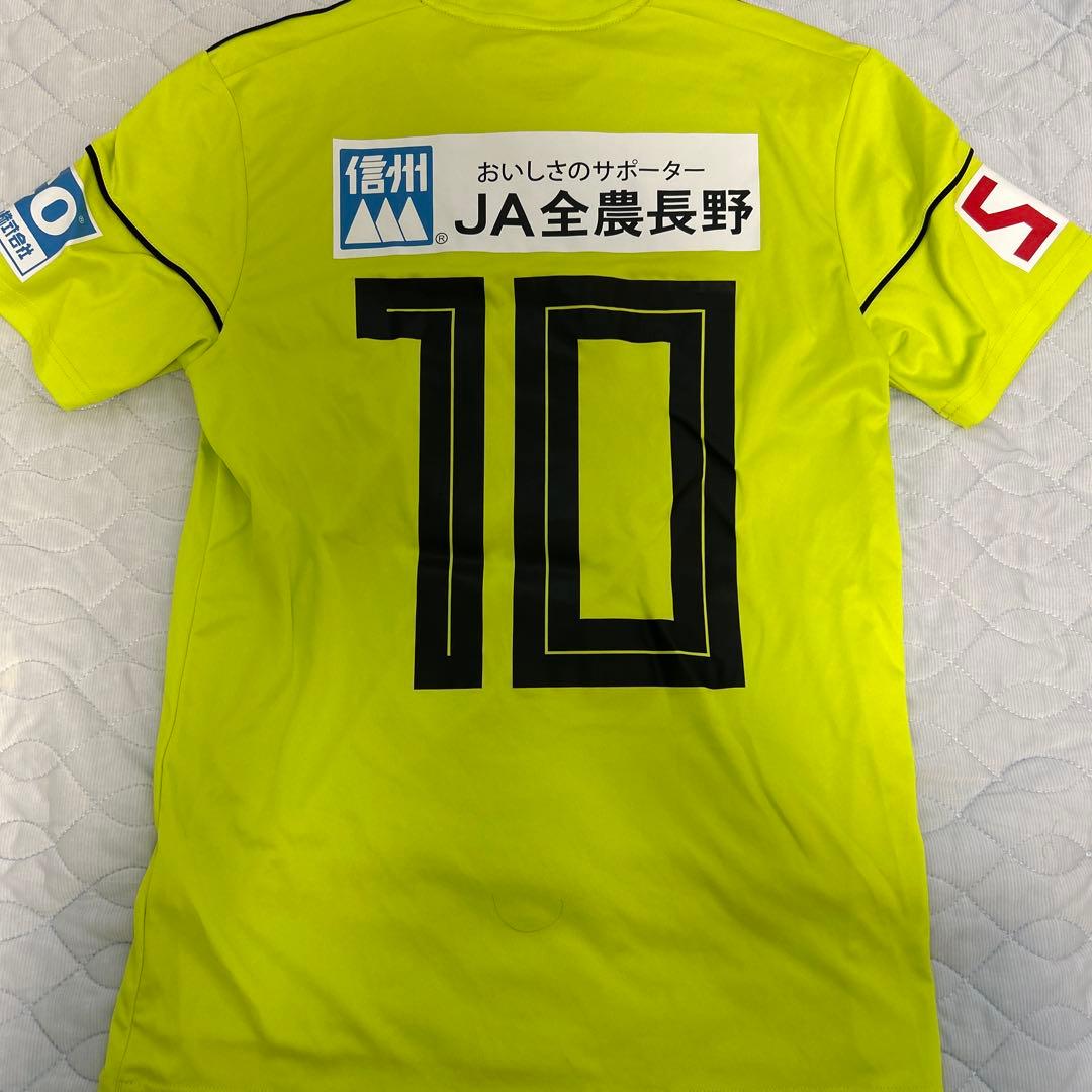 jリーグ　サッカー　松本山雅　練習着　選手支給品