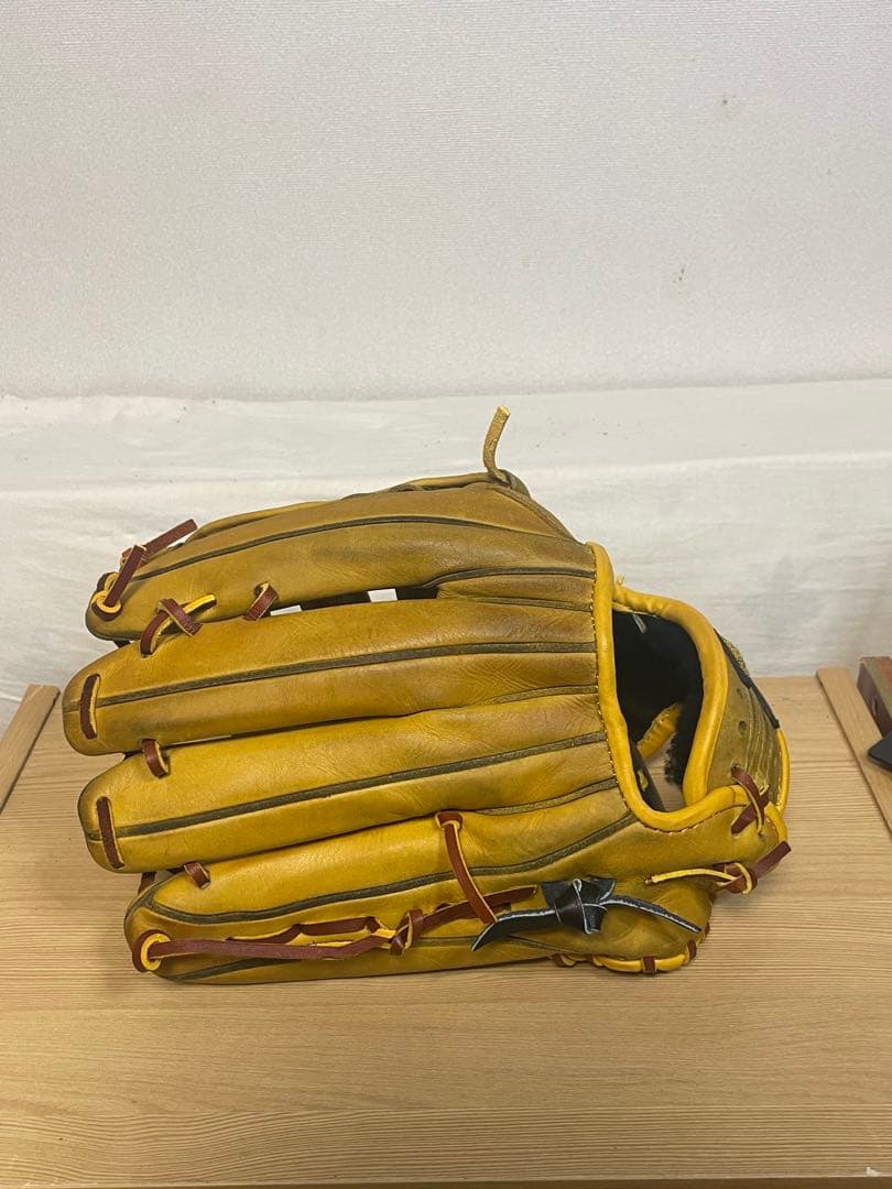 toshi　ミズノプロ軟式外野手用グローブ　リペア品