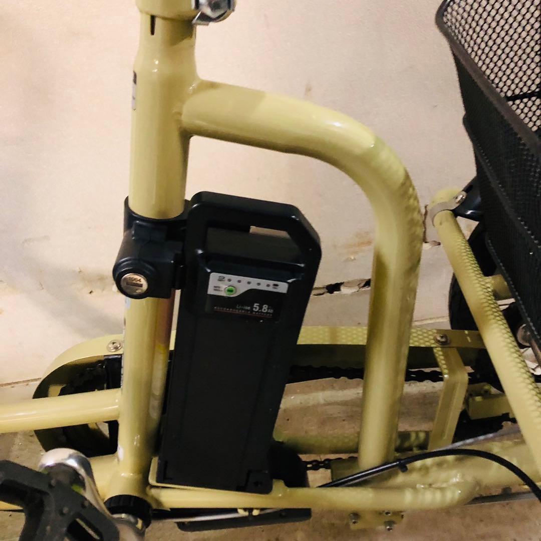 I79 極美品✨ACTIVEPLUS電動自転車 三輪 電動アシスト 充電器付き