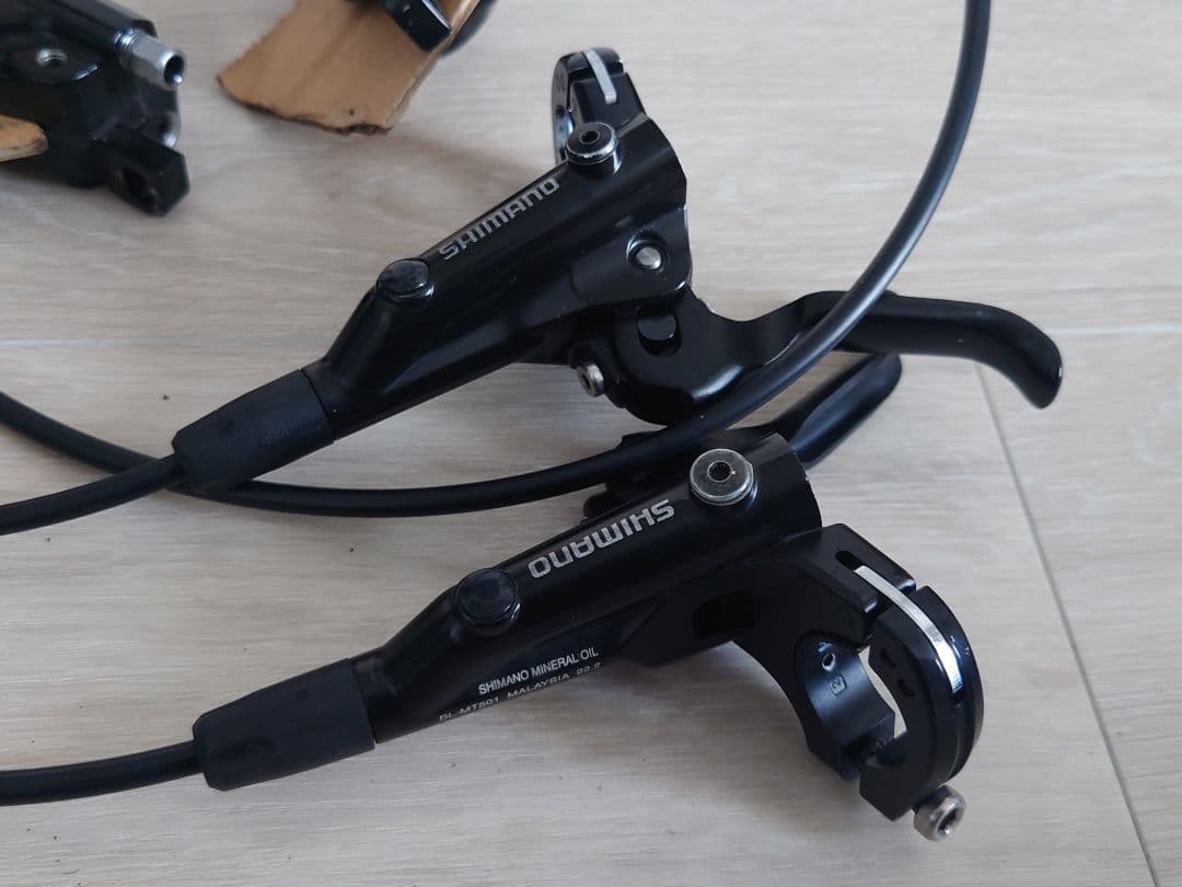 Shimano BR MT-500 BL MT-501 油圧ブレーキセット