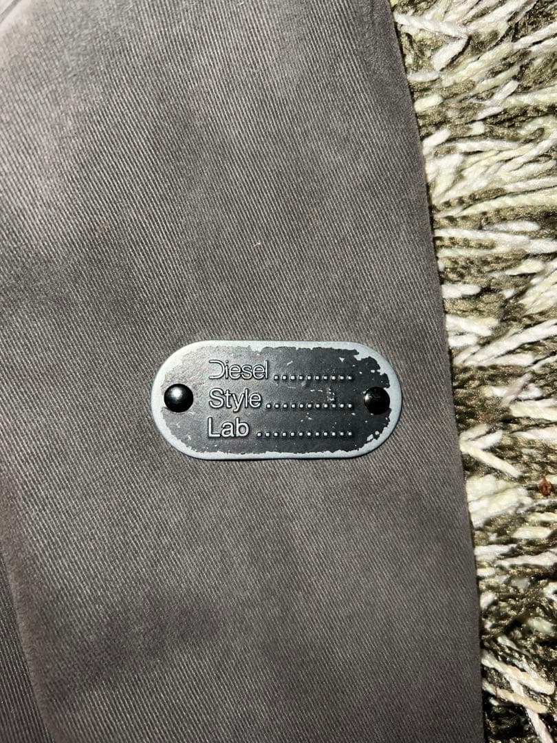 (希少) 00s Diesel Style Lab gimmick jacket