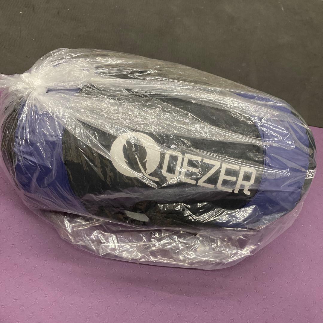 QEZER 寝袋 ダウン 封筒型シュラフ 軽量高級ダウン シュラフ 500g