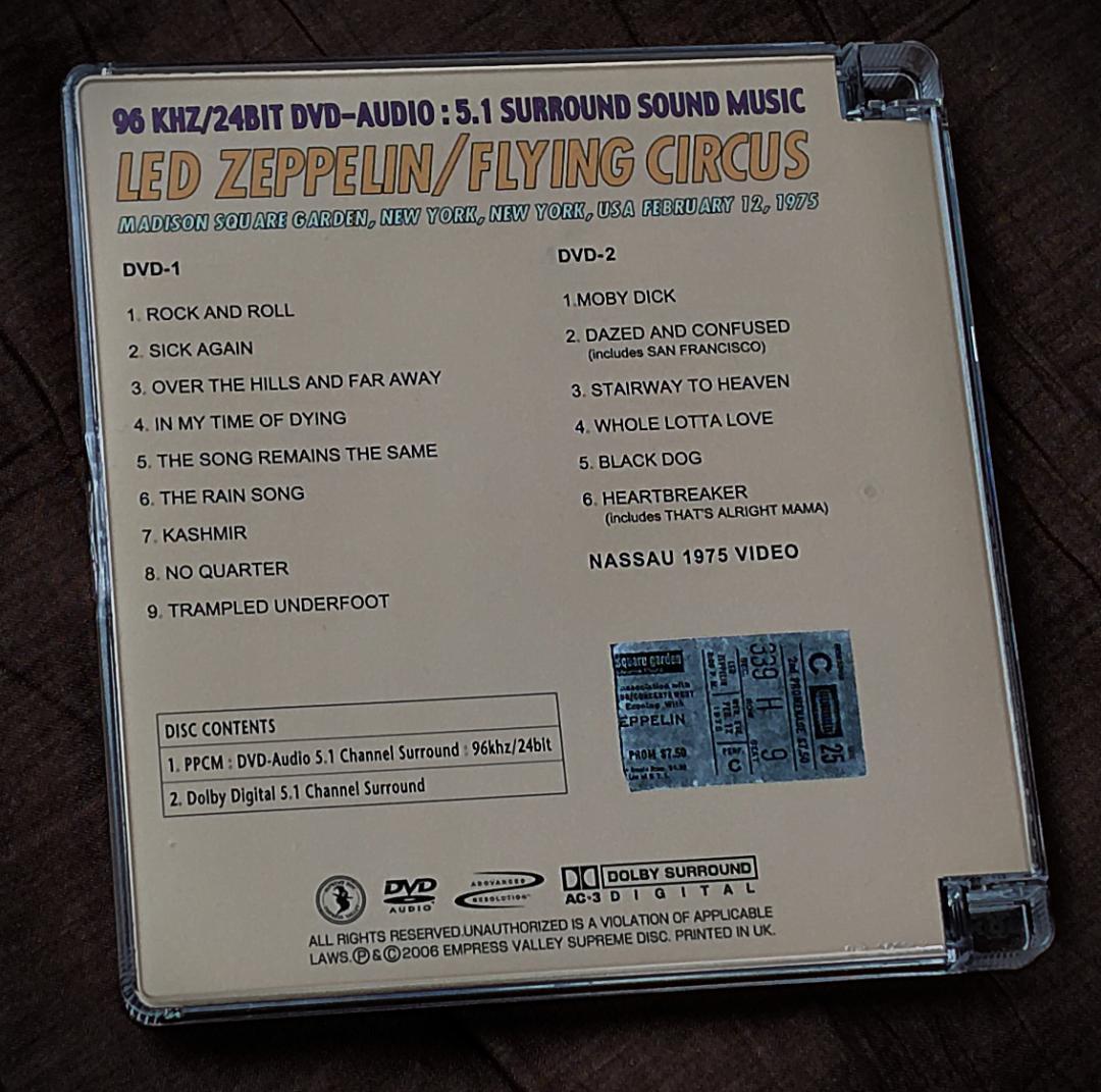 LED ZEPPELIN/Flying Circus(DVD-A&訳有CD)