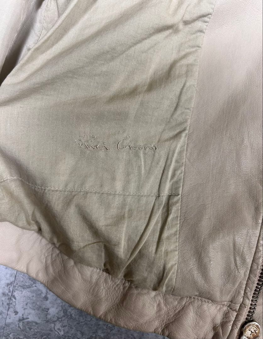 Olmar And Mirta レザー　ライダースジャケット　LZ