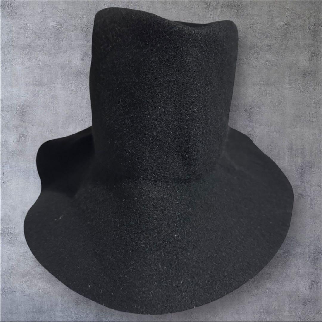 Vivienne Westwood MAN オーブ バケットハット ウール 黒