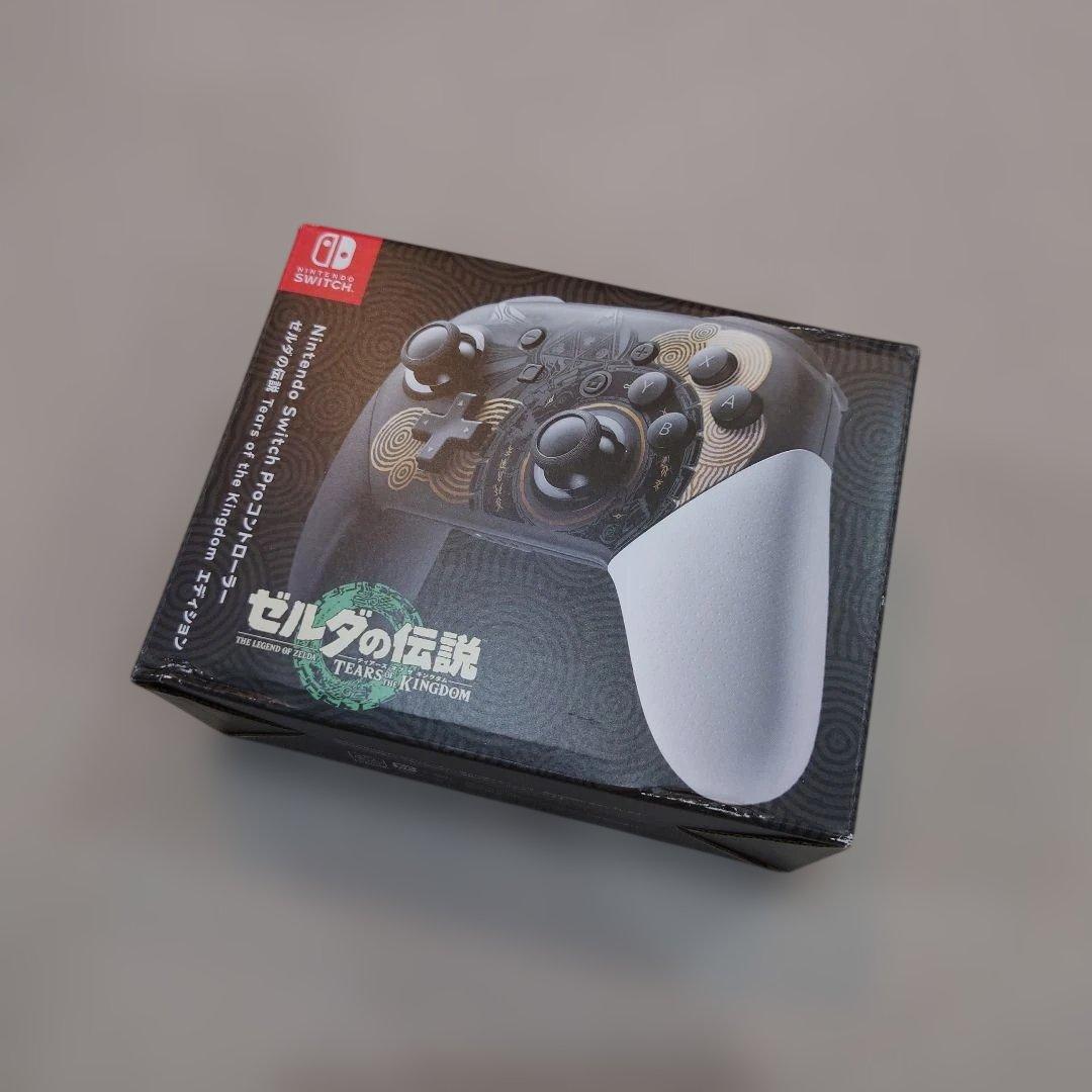 Switch Proコン ゼルダの伝説 ティアーズ オブ ザ キングダムエディ…