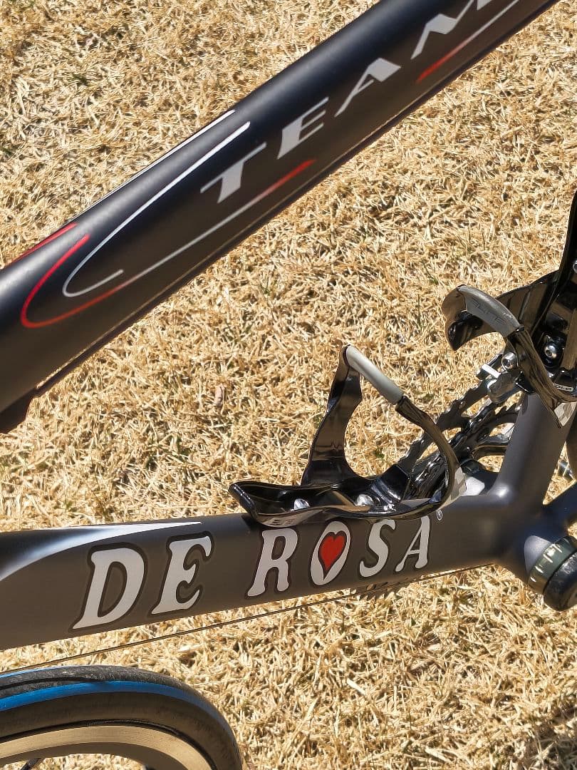 美品 デローザ DE ROSA カンパニョーロ アテナ カーボン