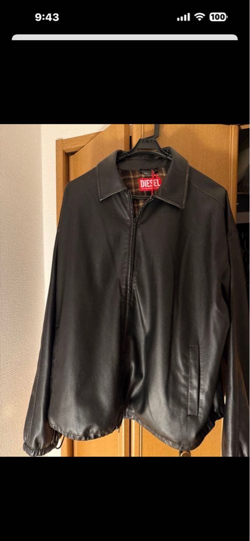 25aw DIESEL J-AKE ジップアップジャケット