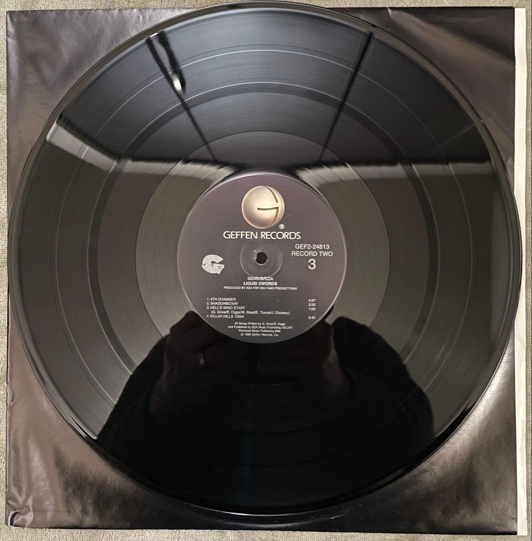 【美品レア・US正規】GENIUS/GZA LIQUID SWORDSレコード
