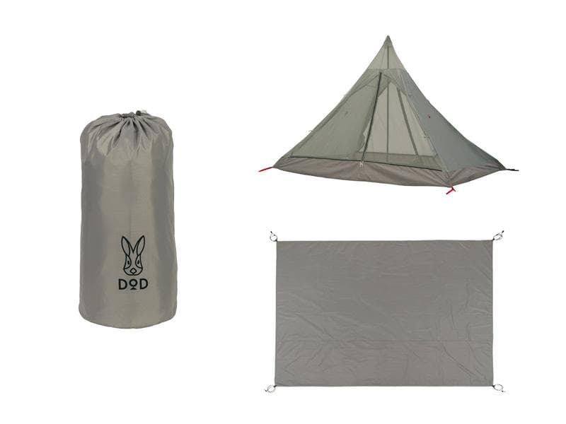 3点セット★DOD ワンポールテントRX＋インナーテント＋トンガリハット