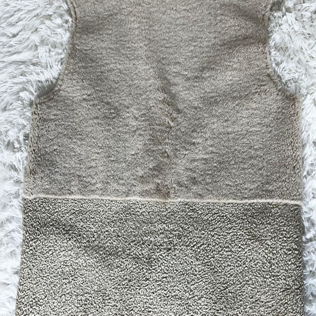 極美品✨Ameri FABRIC BLOCKING LONG BOA VEST