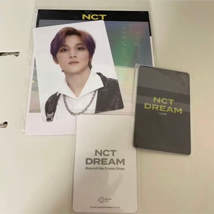 nct dream beyond live ヘチャン　トレカ