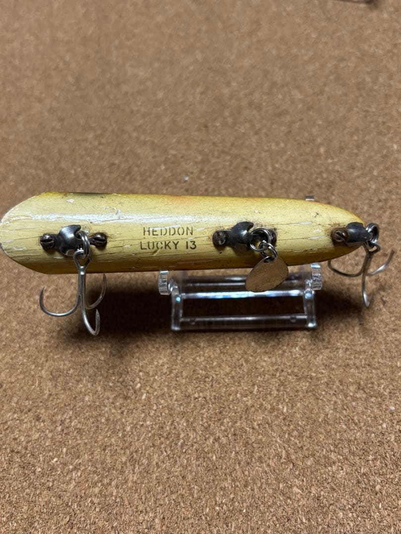 （オールドルアー）OLDジッターバグ　突目　オールドヘドン　ラッキー13 ウッド