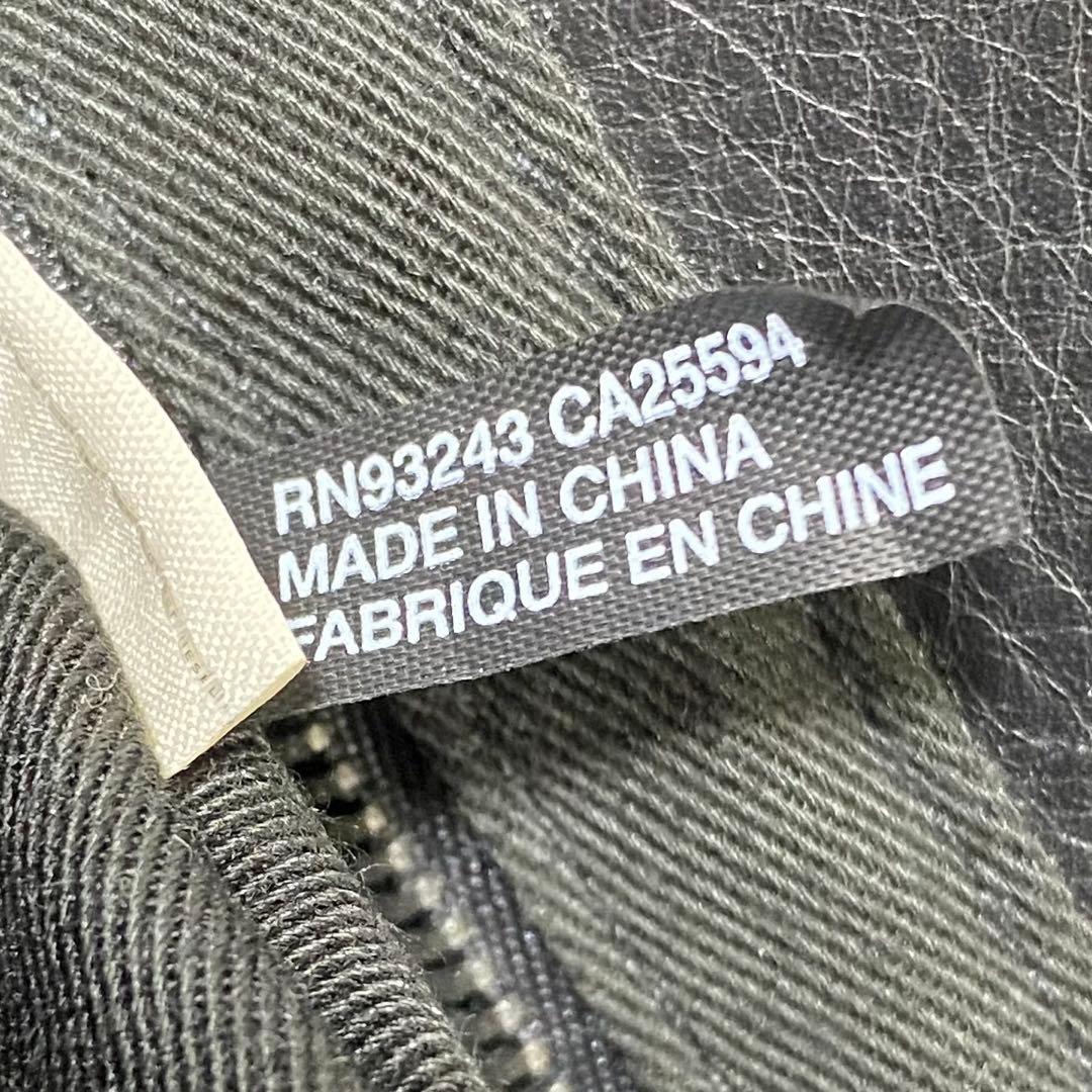 保存袋付　DIESEL ブラック 2way レザー　ハンドバッグ　クラッチバッグ