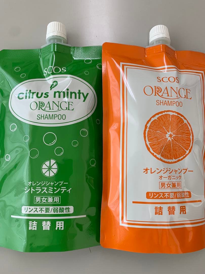 でこポンず‼️オレンジシャンプーとシトラスミンティ