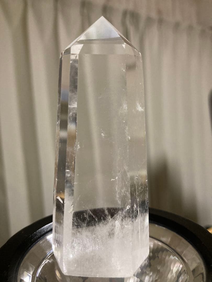 原石　鉱物　水晶　ポイント　エンジェルラダー　天然石　置物　パワーストーン