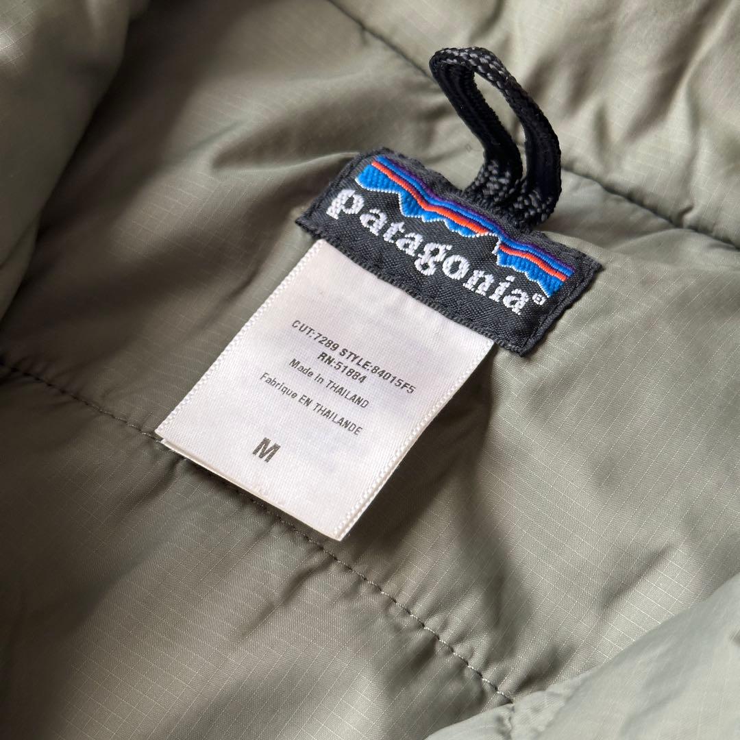 Patagonia パフボール ダウンベスト グリーン カーキ Mサイズ