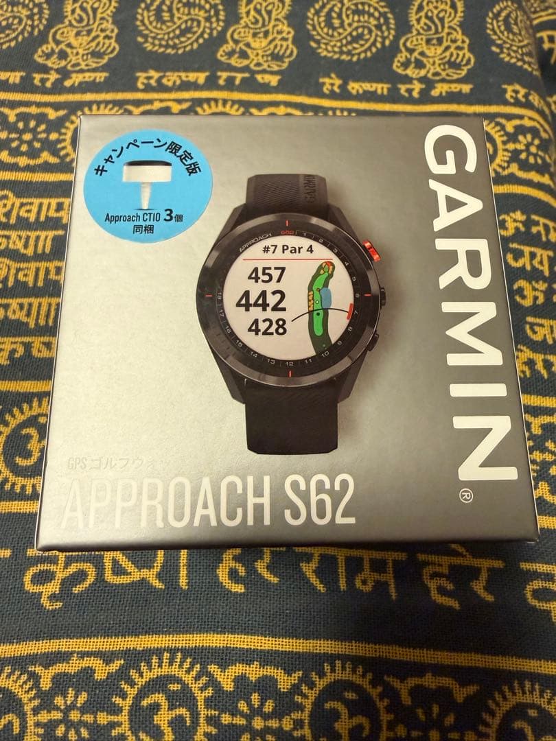 GARMIN approach S62 ゴルフウォッチ　CT10 3個付