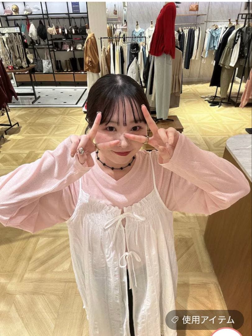 lowrysfarm ２ＷＡＹバテンレースミニワンピース