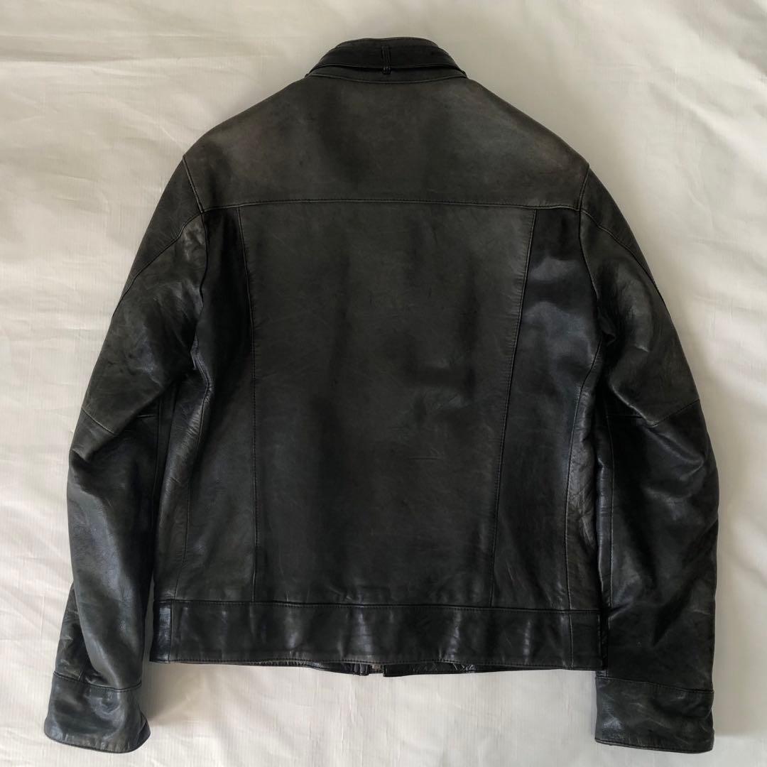 ジャケット・アウター 90s   jeans leather jacket