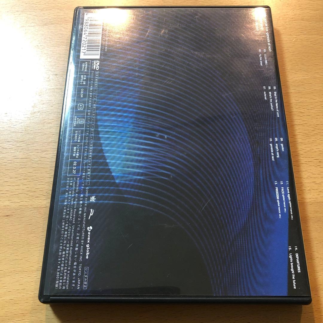 ミュージック globe special live -genesis of next- DVD