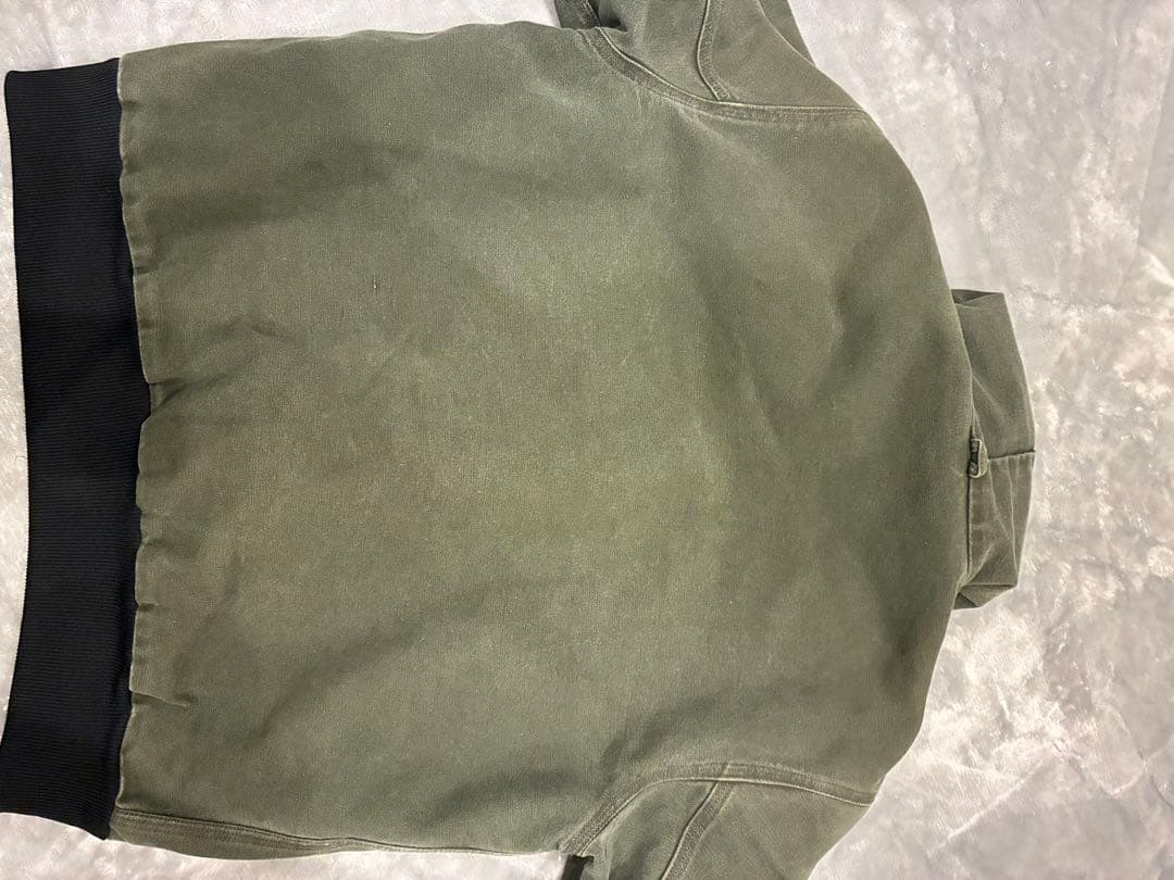 古着　90s Carhartt アクティブジャケット カーハート　グリーン