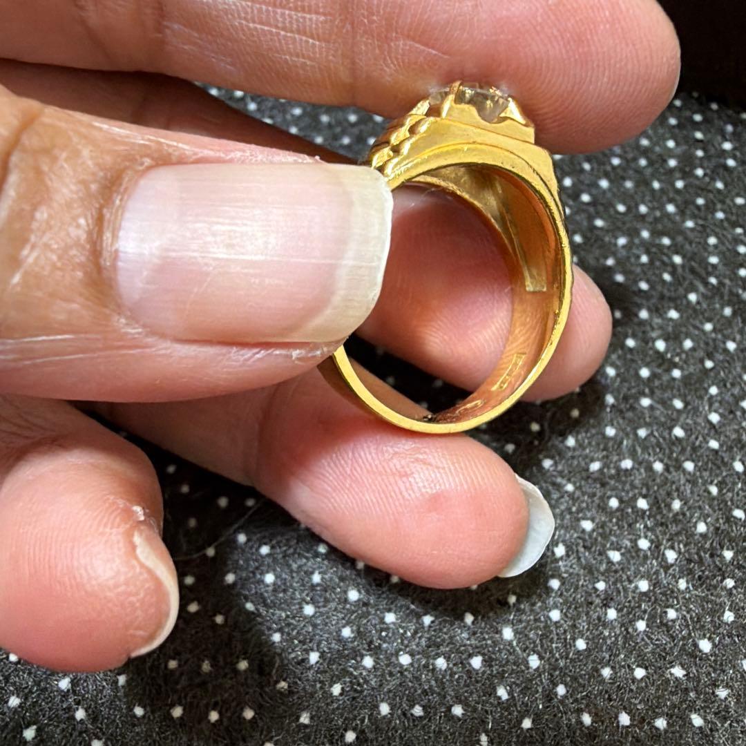 リンク　18 k GP1.00 刻印　あり