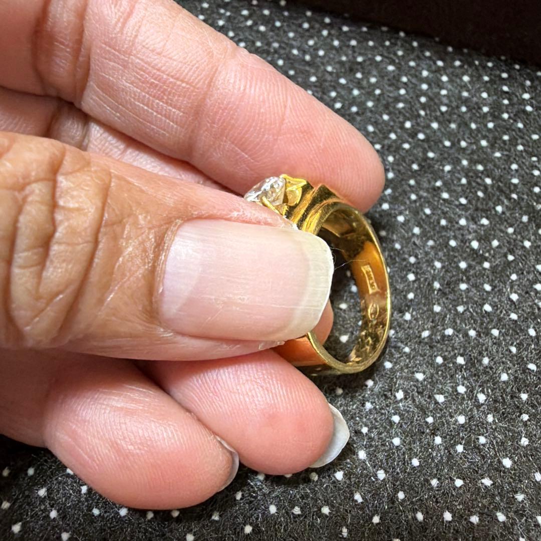 リンク　18 k GP1.00 刻印　あり