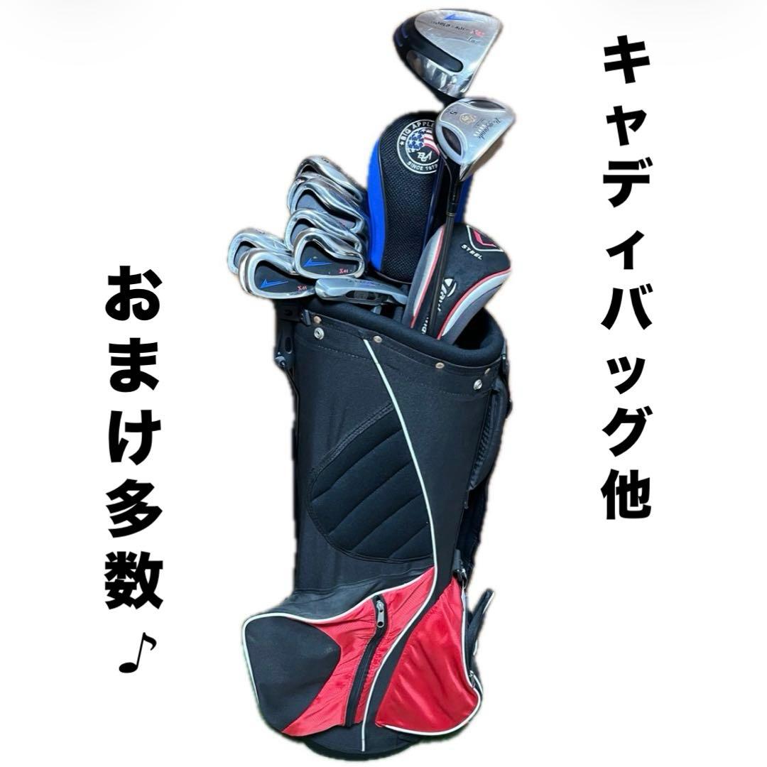【WORLDEAGLE】ゴルフクラブ11本 フルセット キャディバッグ おまけ付