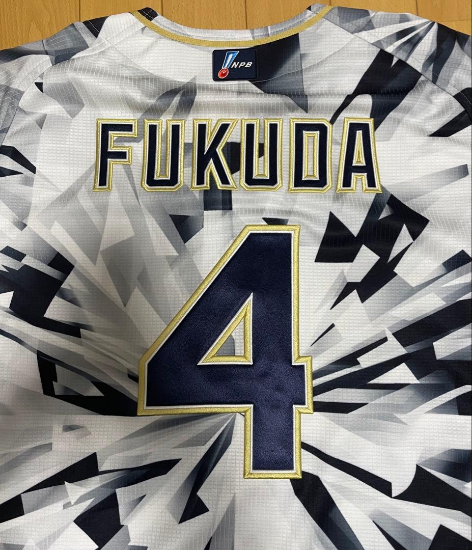 オリックスバファローズ　福田周平　実使用　オーセンティック　ユニフォーム　夏の陣