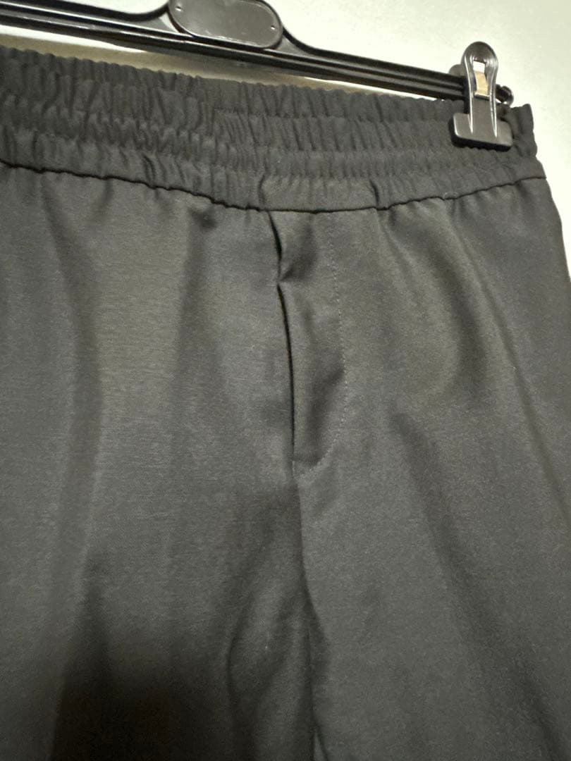 超美品 Acne Studios(Acne)　ウール モヘア イージーパンツ 黒
