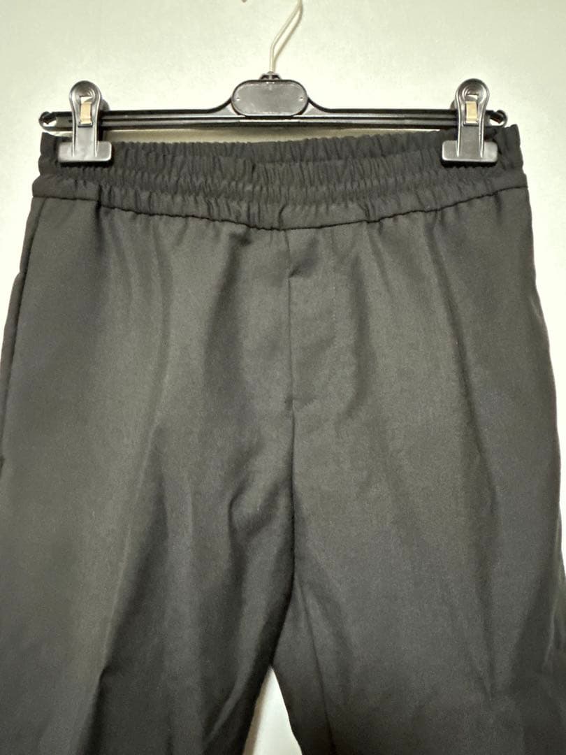 超美品 Acne Studios(Acne)　ウール モヘア イージーパンツ 黒