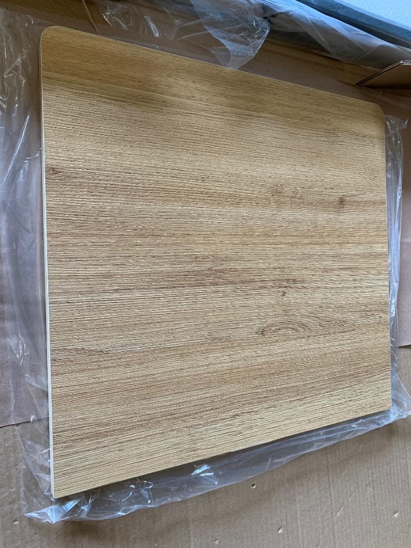 レンジラック キャスターコンセント付 DRW-48(OAK/SBK)