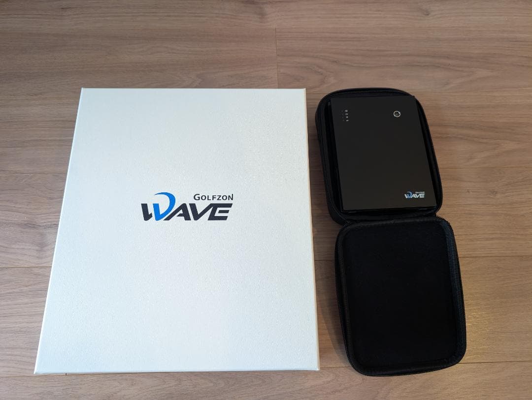 【ほぼ新品】GOLFZON WAVE 弾道測定器｜プロ級データ解析 パター計測も