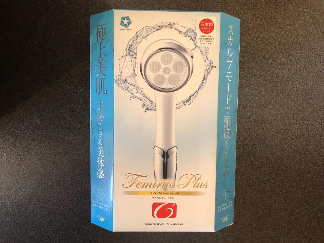 ジャパンスター ナノバブル シャワーヘッド ナノフェミラス プラスＣ