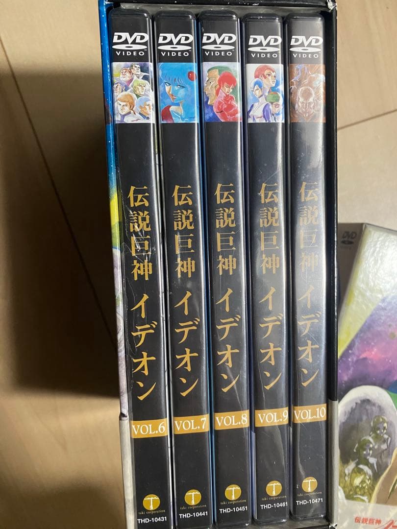 伝説巨神イデオン DVD-BOX PART-1 PART-2 セット
