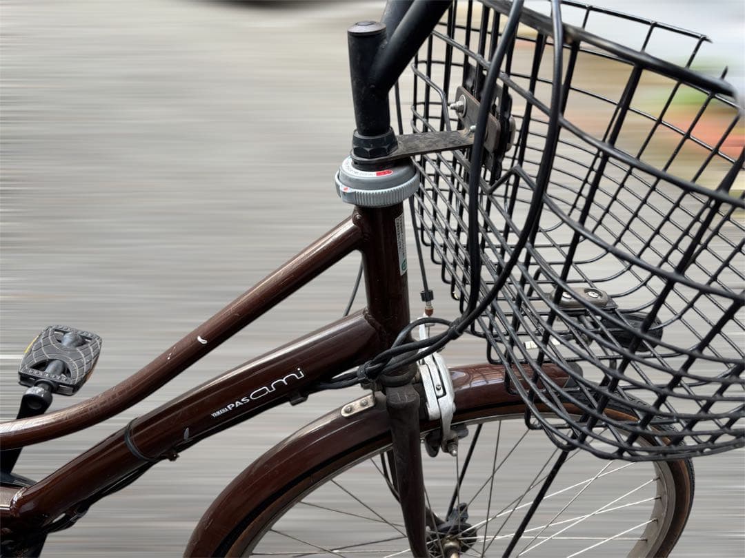 【中古】YAMAHA PAS ami ジャンク品　電動アシスト自転車