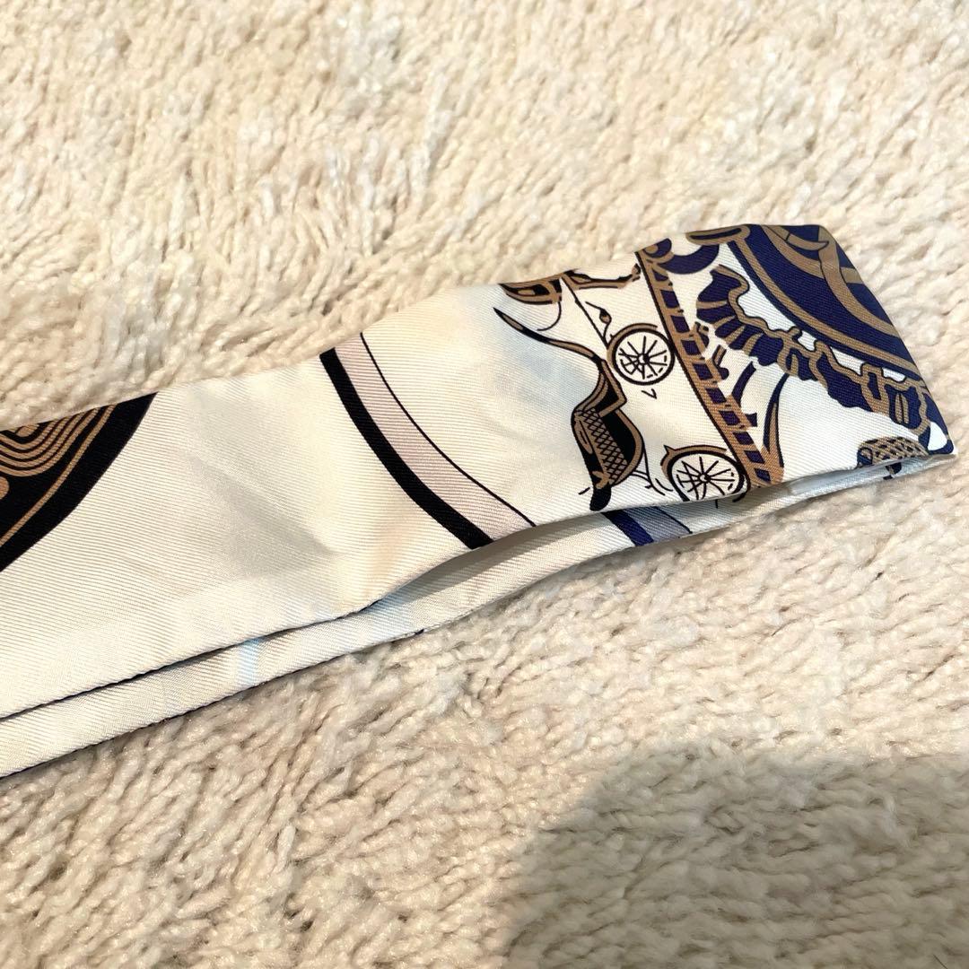 HERMES エルメス　ツイリー　エクスリブリス