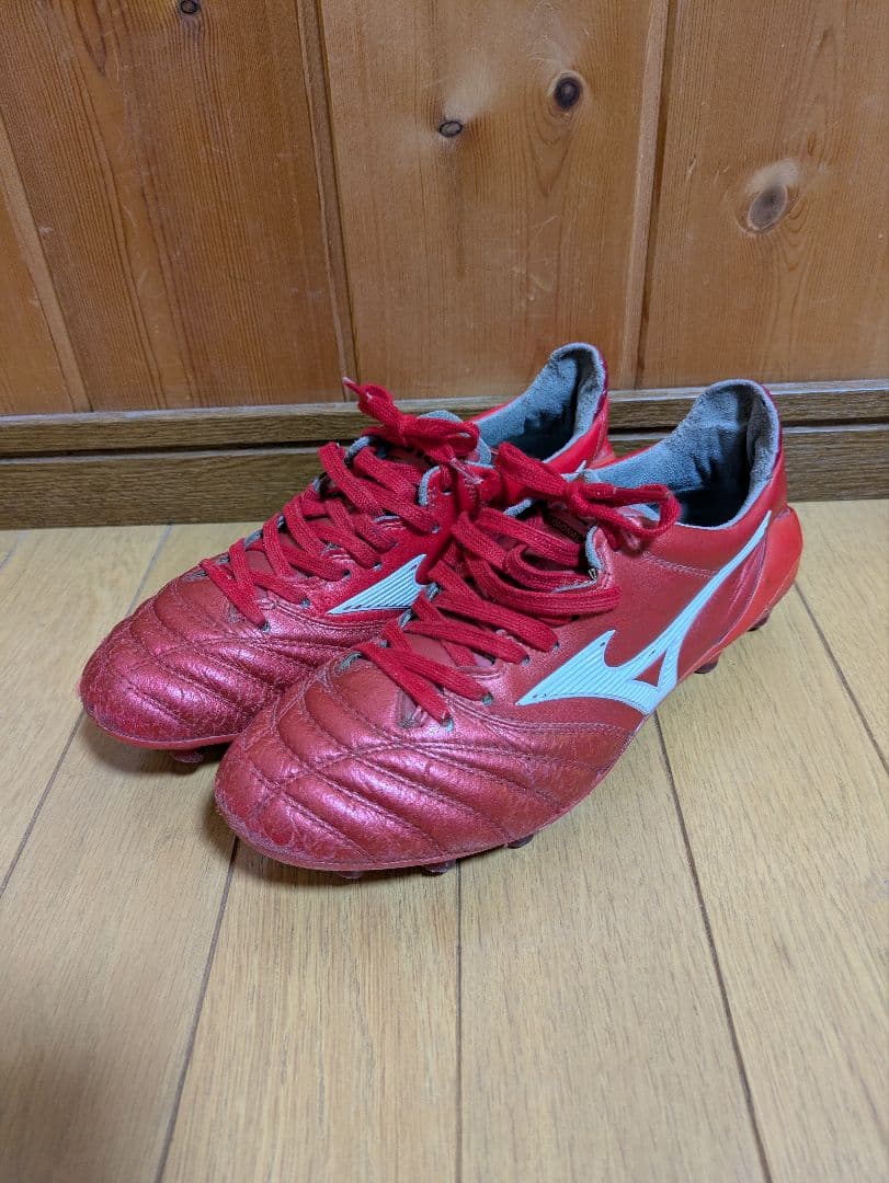 ナ*ト様 モレリアネオ2 JAPAN 24.5センチ パッションレッド