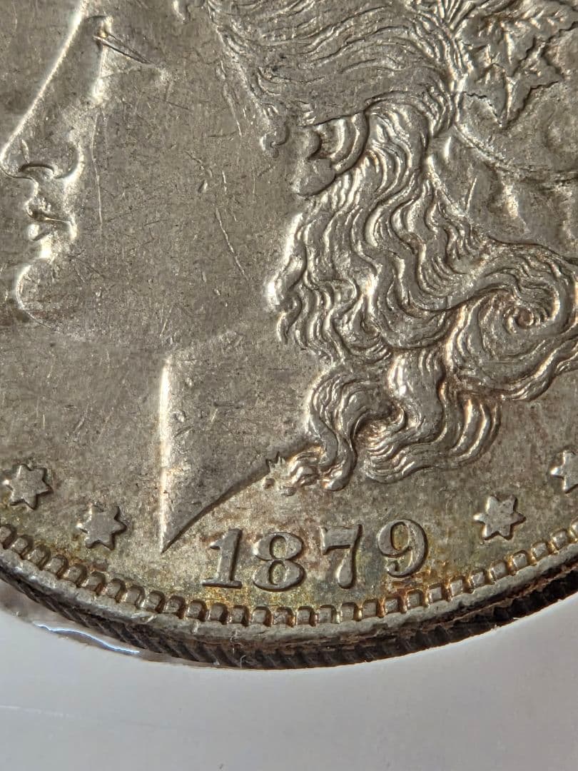 (稀少ミント)アメリカ合衆国　モルガンダラー銀貨　1879 O