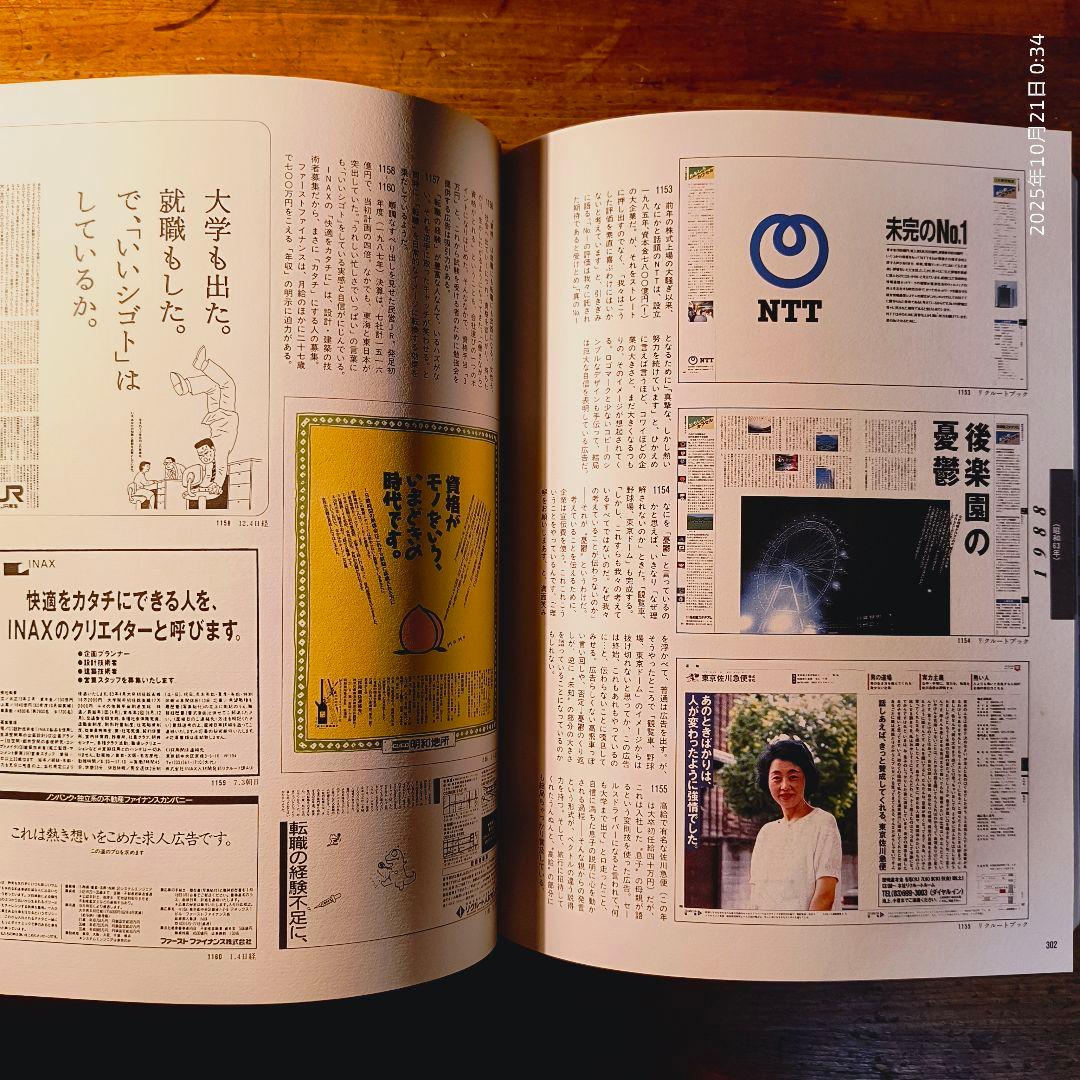 求人広告半世紀 天野祐吉 リクルート 1991年