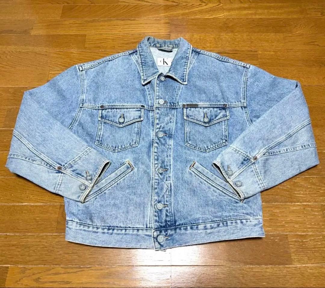 USA製   デニムジャケット トラッカージャケット M